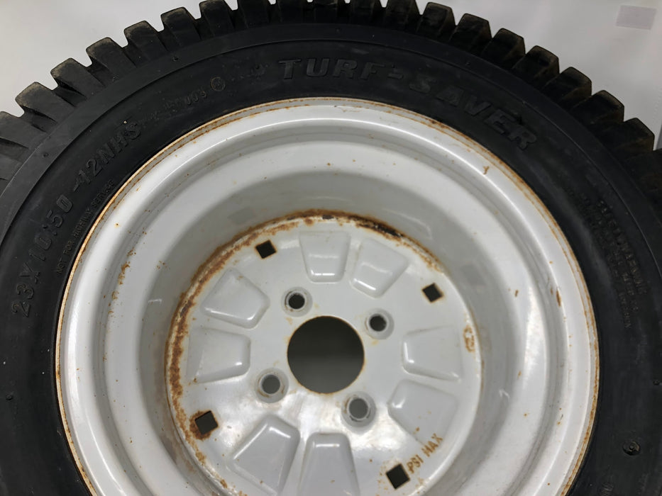 Carlisle Turf-Saver 4x4 Wheel & Tire Assembly 23X10.5-12