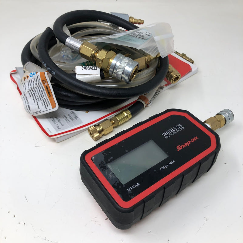EEPV700 Snap-On Wireless Pressure Tester Kit + Accessories & Parts