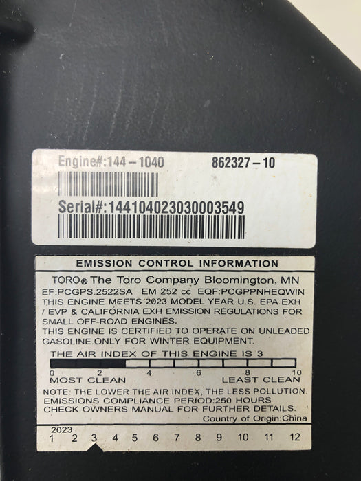 133-1528 Toro Flywheel Shroud
