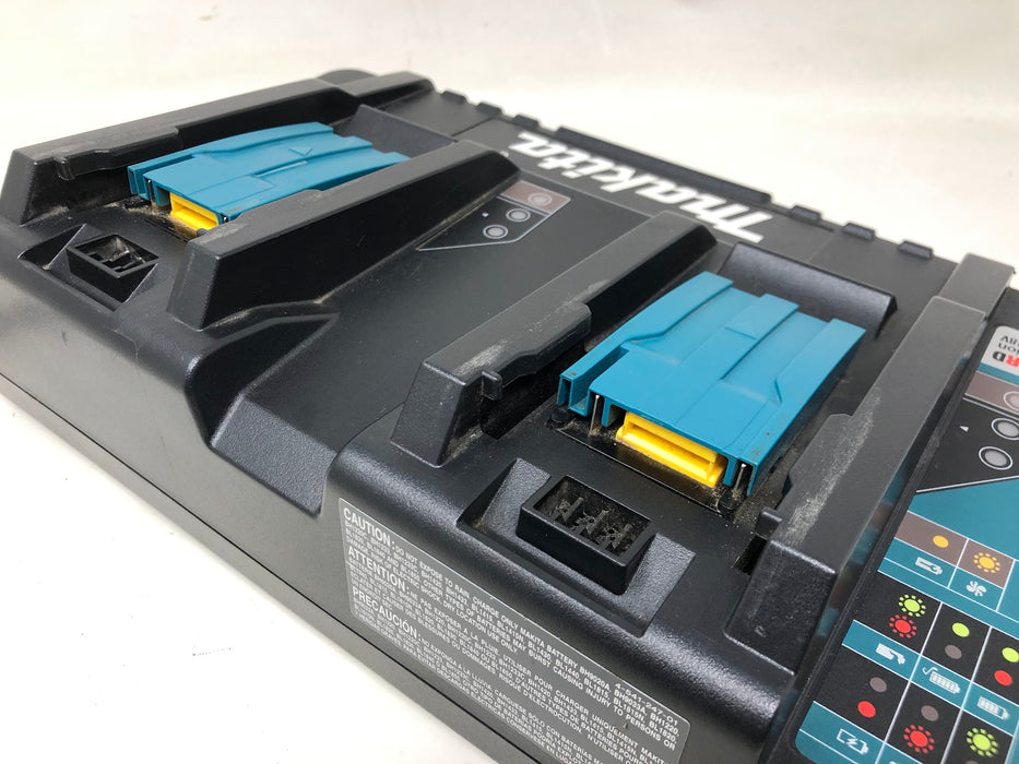 DC18RD Makita 18V Dual Port Charger & Two 5.0Ah Batteries (Used)