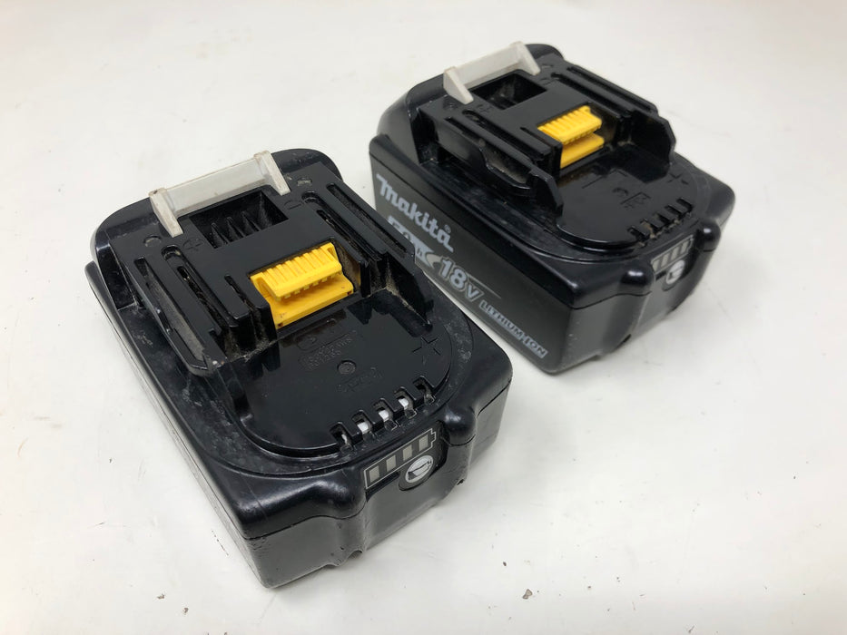 DC18RD Makita 18V Dual Port Charger & Two 5.0Ah Batteries (Used)