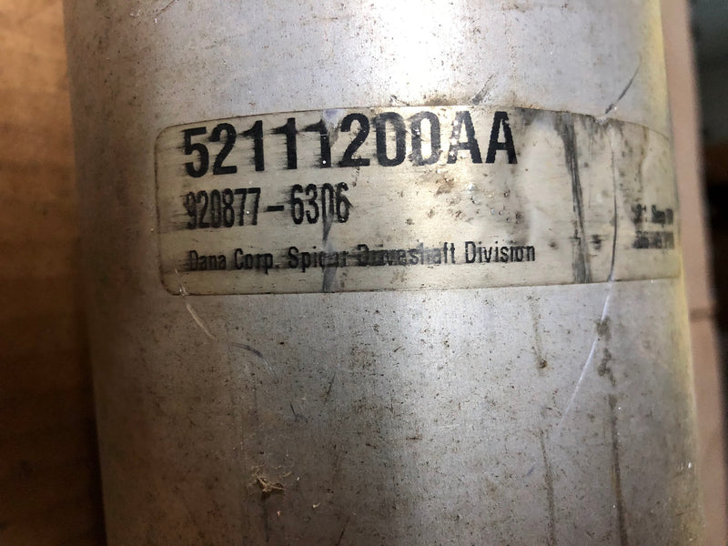 52111200AA Dodge Dakota OEM 68.25" Complete Aluminum Rear Drive Shaft Assembly