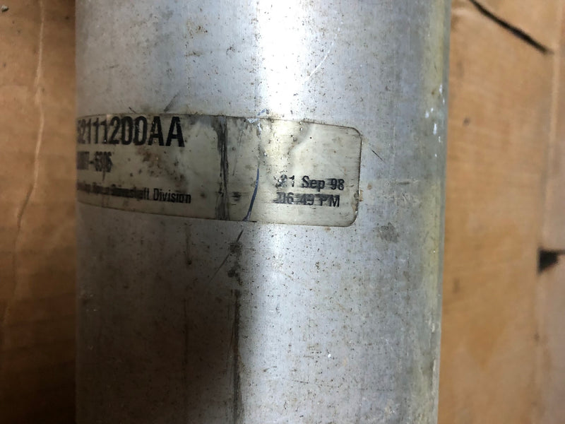 52111200AA Dodge Dakota OEM 68.25" Complete Aluminum Rear Drive Shaft Assembly