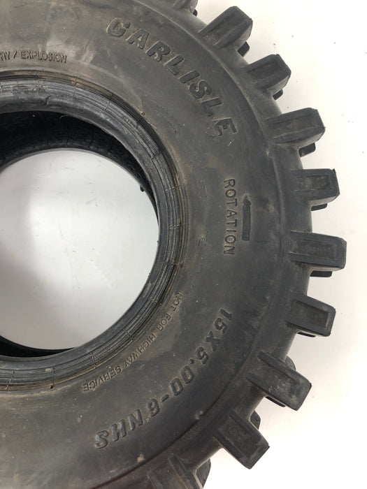LMTS619 X-Trac 15x5-6 2Ply Directional Snow Tires.