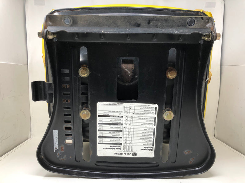 AUC13381 John Deere Seat Assembly + Support & Cover