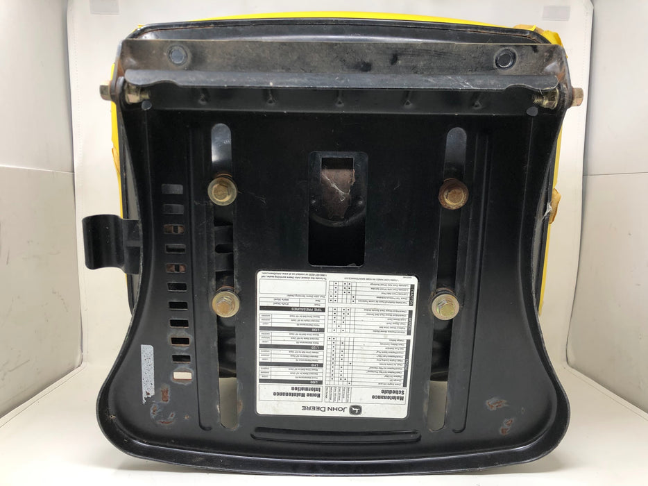 AUC13381 John Deere Seat Assembly + Support & Cover