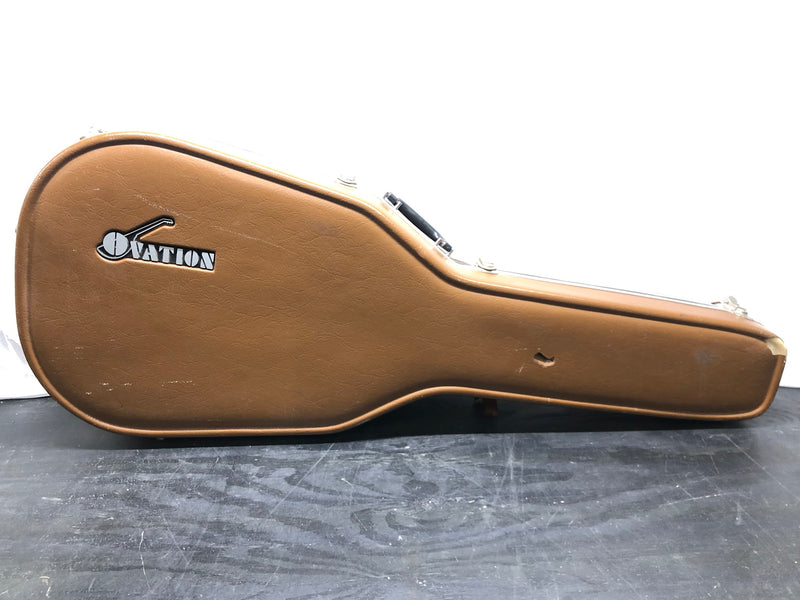 1975 Ovation Custom Legend 6-String Acoustic Guitar - Natural - RARE - 1119-4 + Case