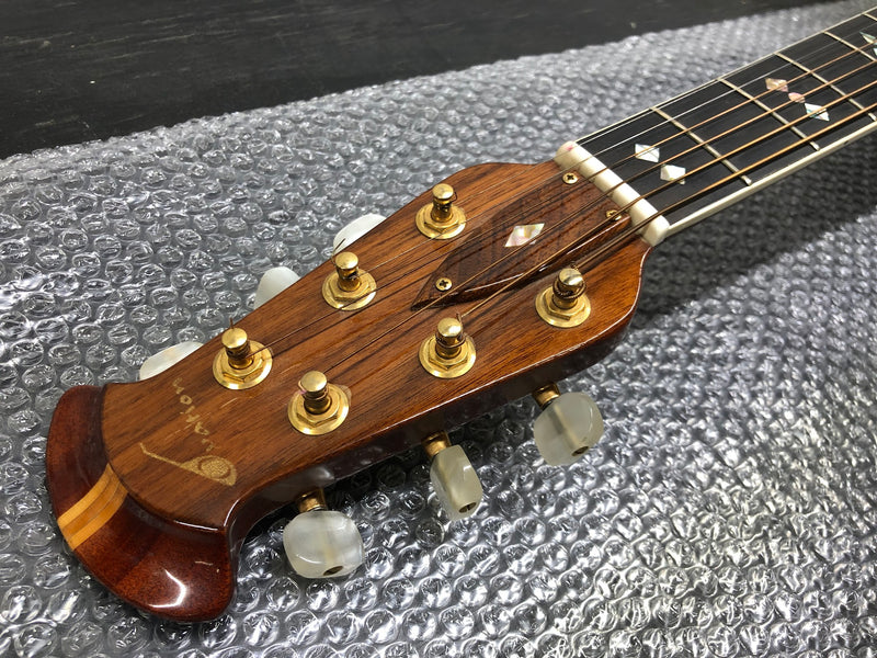 1975 Ovation Custom Legend 6-String Acoustic Guitar - Natural - RARE - 1119-4 + Case