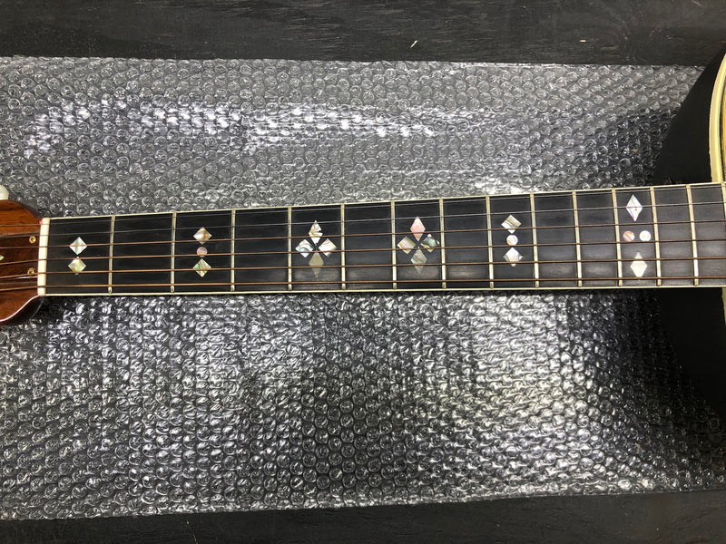 1975 Ovation Custom Legend 6-String Acoustic Guitar - Natural - RARE - 1119-4 + Case