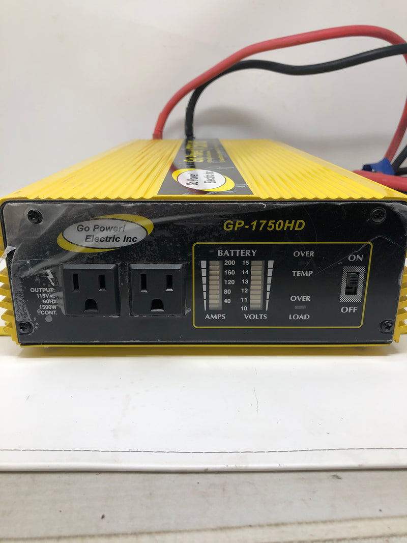 GP-1750HD Go Power Modified Sine Wave Inverter - 1750W