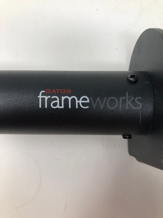 496998 Gator Frameworks Clamp-On Studio Monitor Stand