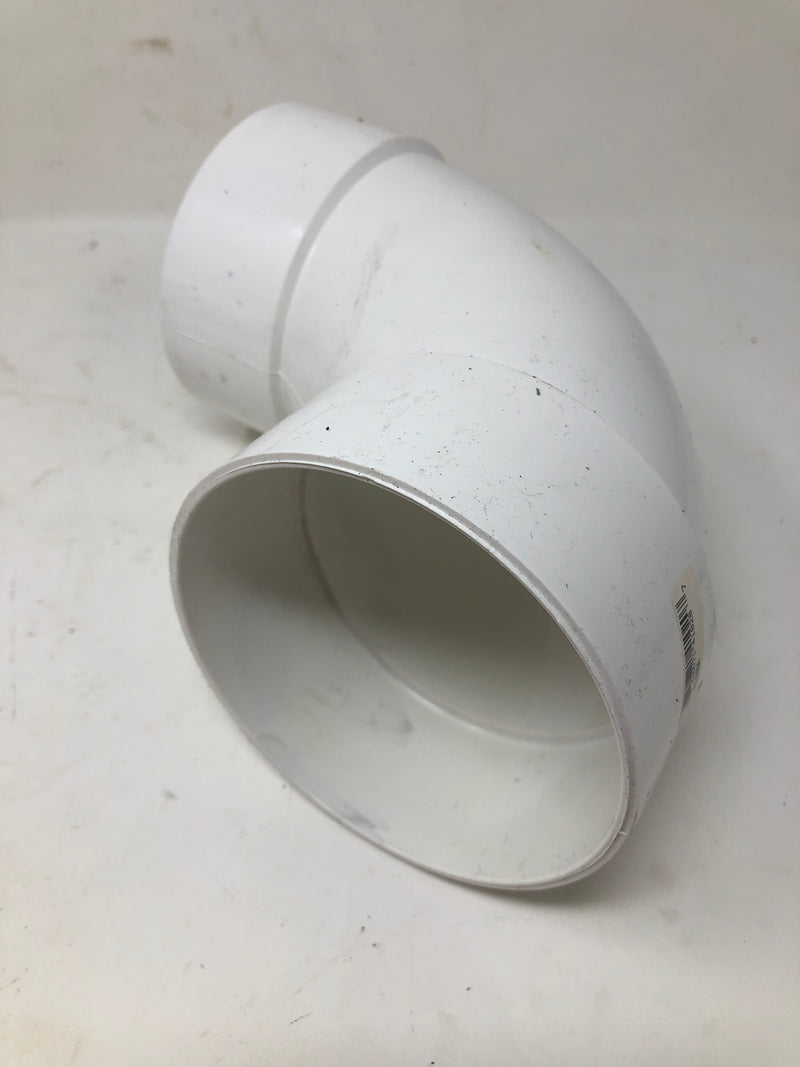 4164 Canplas PVC-PSM  4"/100M Sanitary Pipe Elbows (x6)