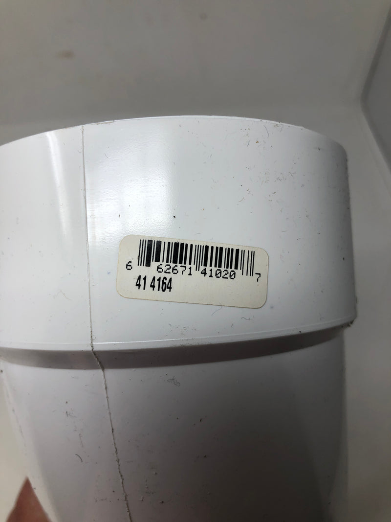 4164 Canplas PVC-PSM  4"/100M Sanitary Pipe Elbows (x6)