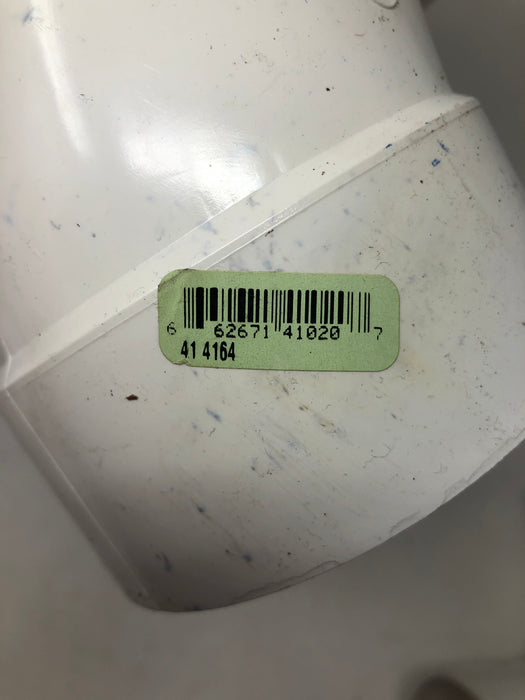 4164 Canplas PVC-PSM  4"/100M Sanitary Pipe Elbows (x6)