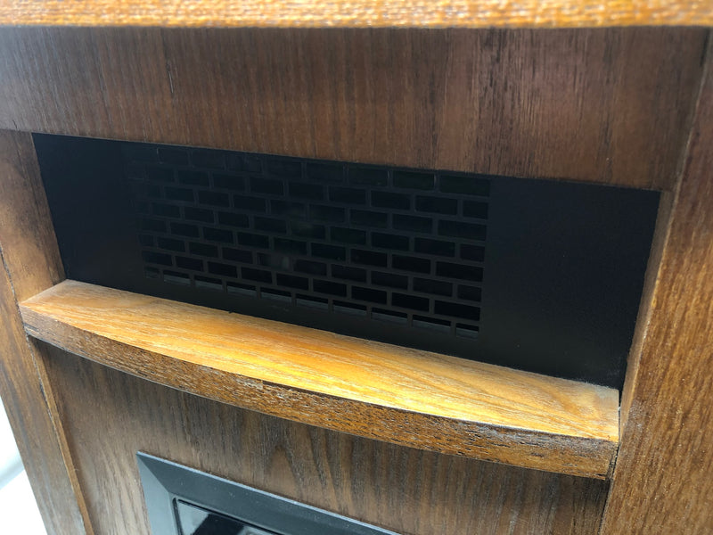 208220 Infrared Quartz Solid Wood Space Heater + Remote - 1500 W - Amish Style