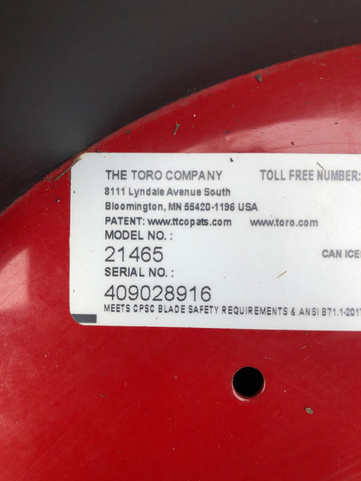 21465 Toro 21" 3-in-1 Residential W/B Mower