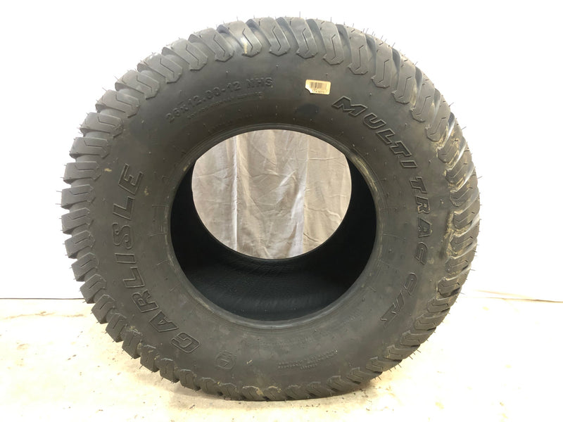 5743611 Carlisle Multi Trac Tire - 26X12-12 - Tubeless - 4PR