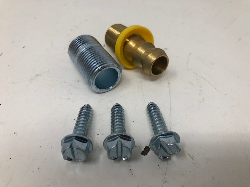9226/9244 EMPI VW Oil Pump Cover & Filter Adapter + 1/2" Hose Fitting & Nipple