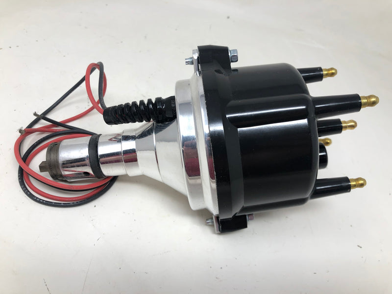 D7180810 PerTronix Distributor with Ignitor 3 Ignition Module - Billet - 12 Volt