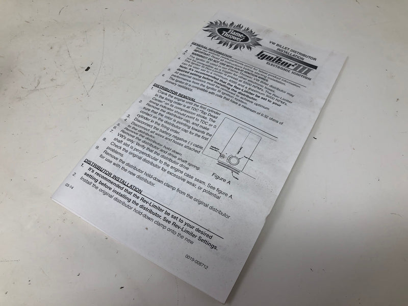 D7180810 PerTronix Distributor with Ignitor 3 Ignition Module - Billet - 12 Volt