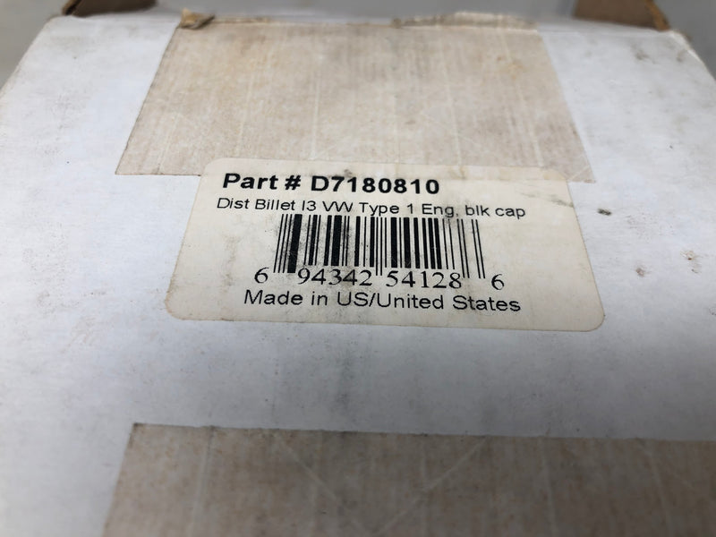 D7180810 PerTronix Distributor with Ignitor 3 Ignition Module - Billet - 12 Volt