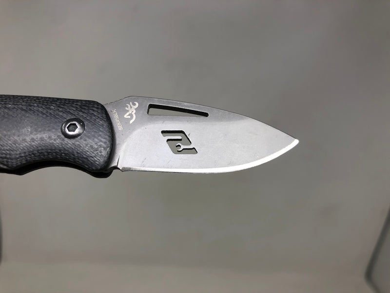 SEK45BLK Snap-On Folding Pocket Knife - Browning - Lock Back - Composite