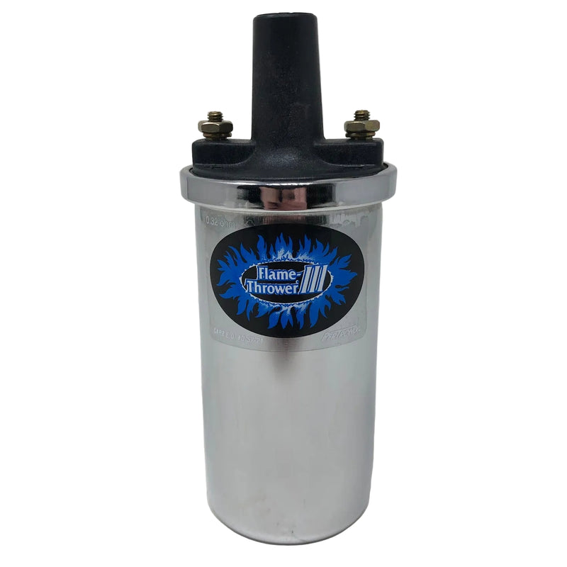 44001 PerTronix Flame-Thrower III Oil Filled Coil - 0.32 Ohm - 45000 Volt - Chrome