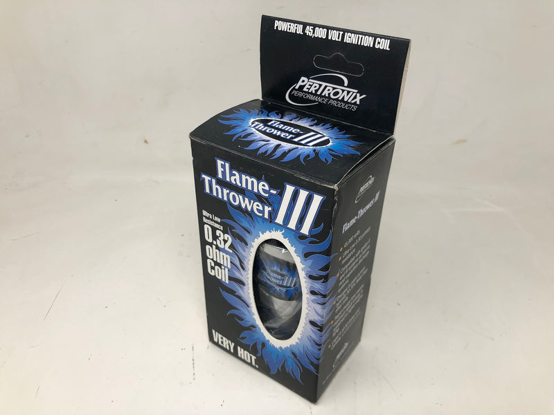 44001 PerTronix Flame-Thrower III Oil Filled Coil - 0.32 Ohm - 45000 Volt - Chrome