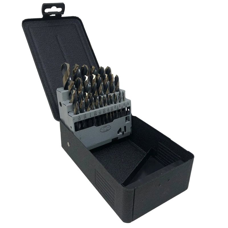 DBTR129 Snap-On Three-Flat Shank Drill Bit Set - Mechanic’s Length - 29 pc
