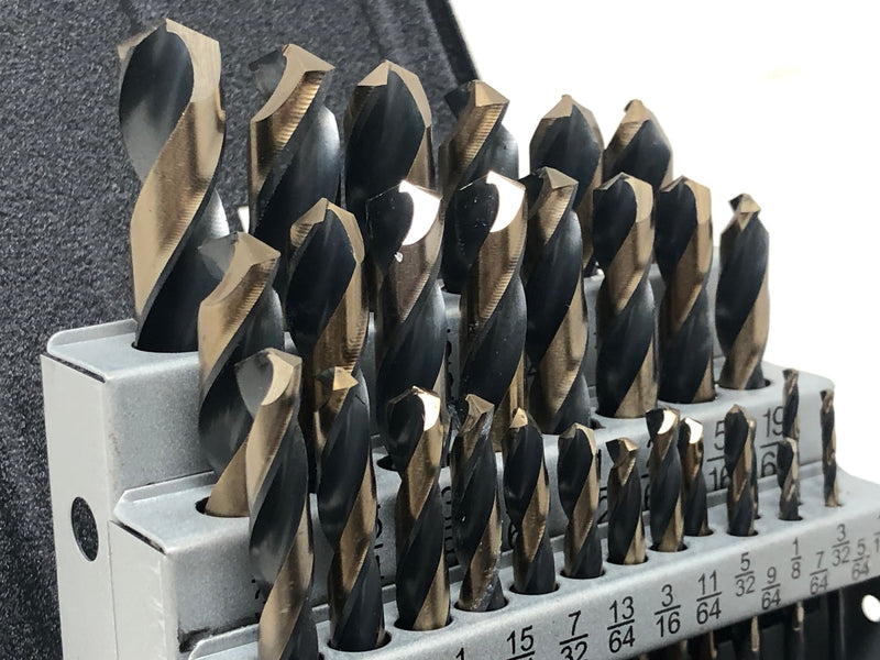 DBTR129 Snap-On Three-Flat Shank Drill Bit Set - Mechanic’s Length - 29 pc