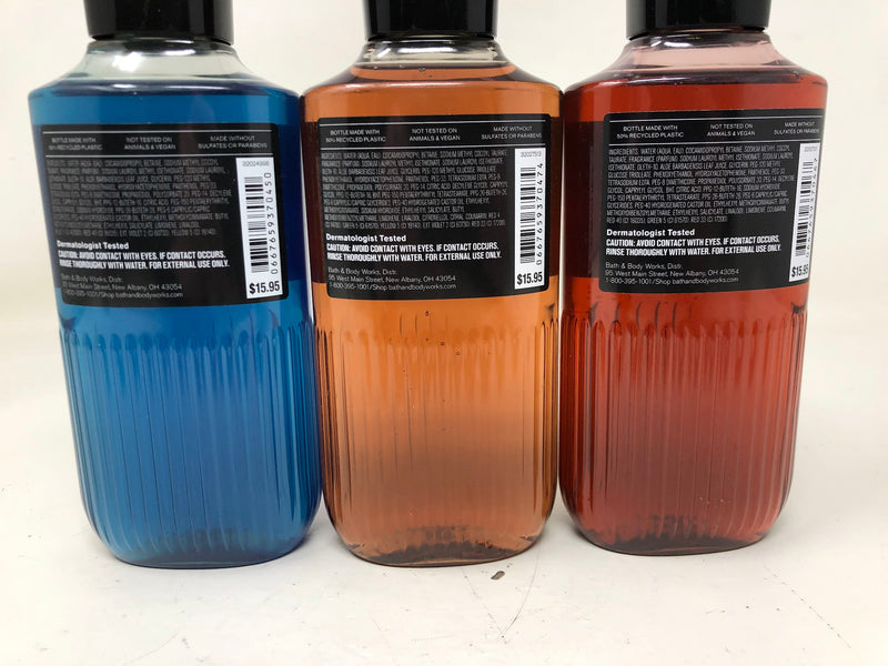 Bath & Body Works Mahogany Teakwood, Bourbon, & Ocean - Hair, Face, & Body - 30oz