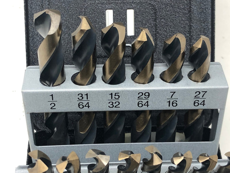 DBTR129 Snap-On Three-Flat Shank Drill Bit Set - Mechanic’s Length - 29 pc