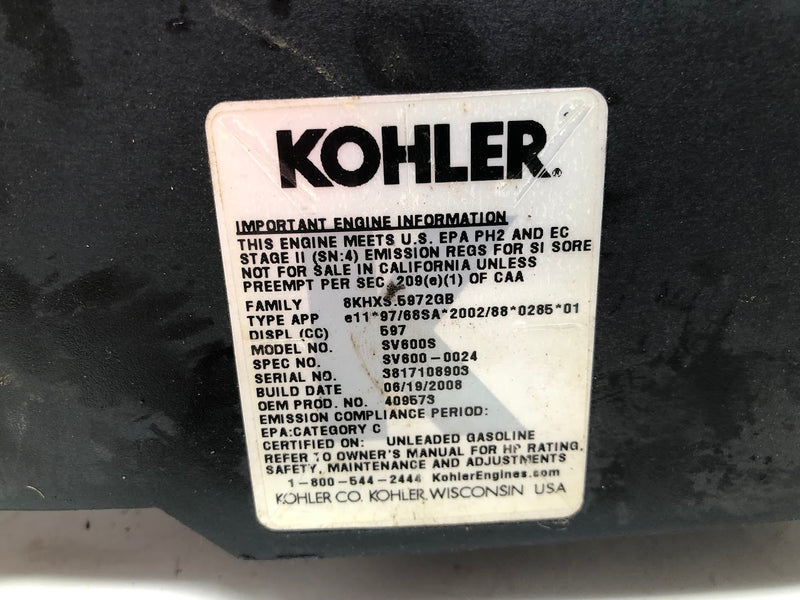 20 027 07-S Kohler Blower Housing.