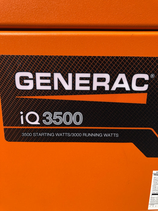 G0071270 Generac iQ3500 Generator (Like New)