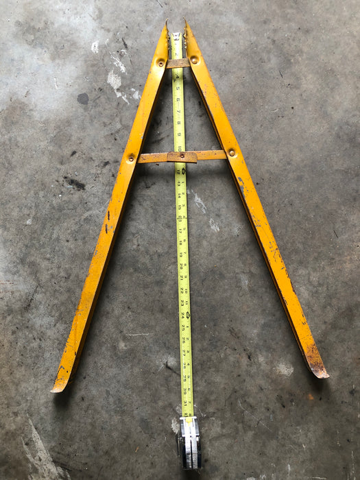 Storaway Saw Horse Vintage Foldable Metal Sets (x2)