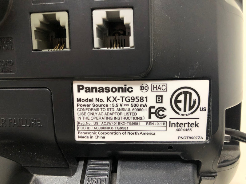 KX-TG9581 Panasonic Phone System