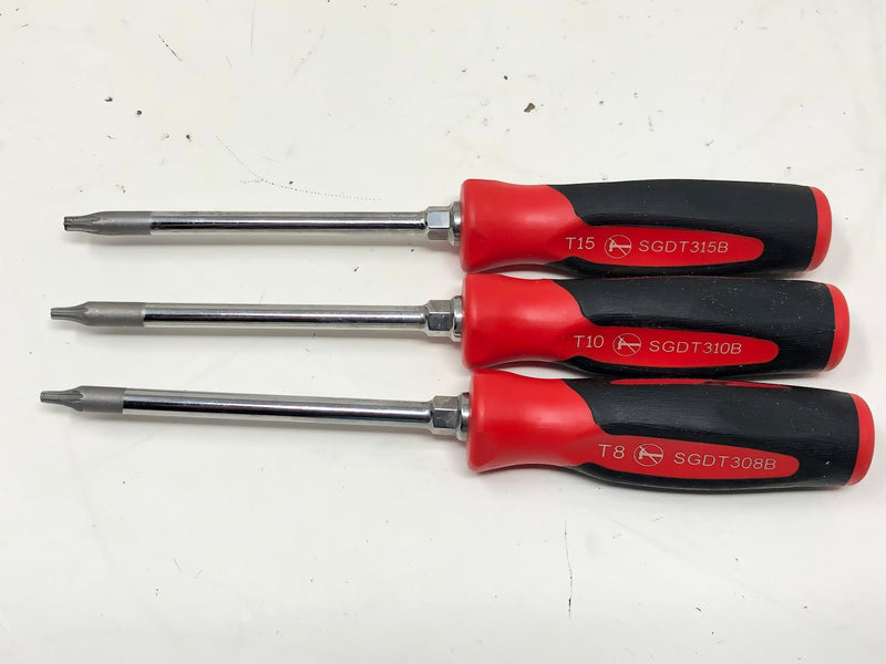 SGMINI12AR Snap-On Mini Pic, Screwdriver & Torx Set - Red - 12 pc