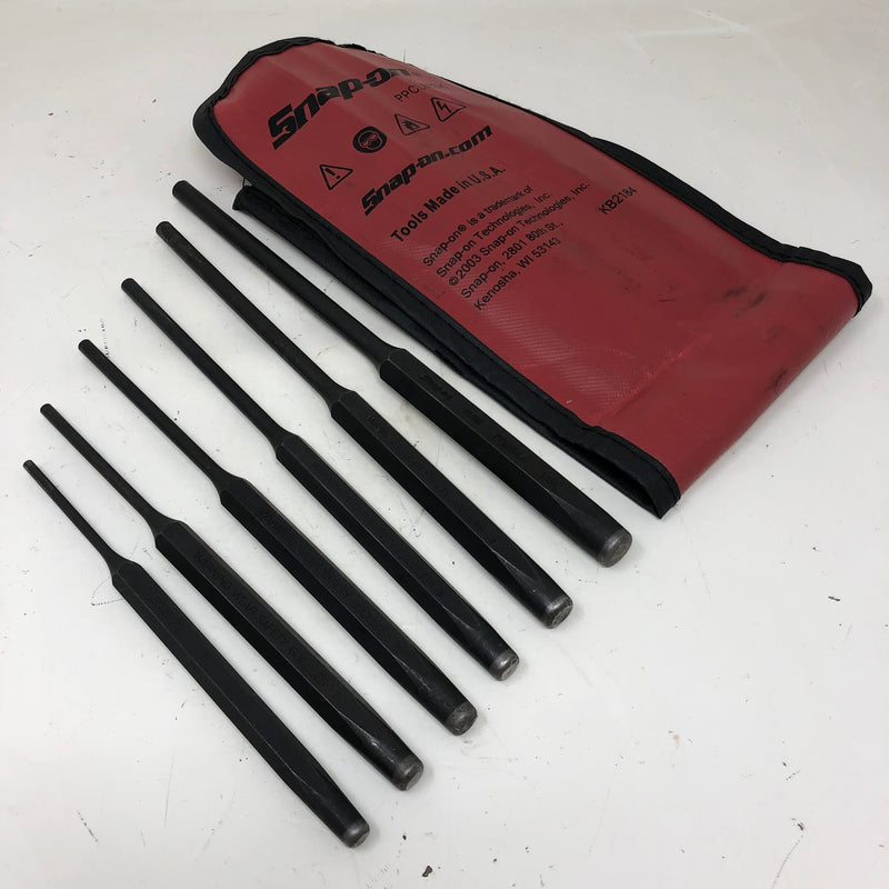 PPCL60BK Snap-On Long Pin Punch Set - (6 pc)