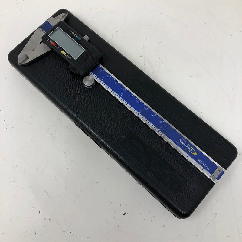 MCAL6A Blue-Point 0-150mm Digital Caliper + Case