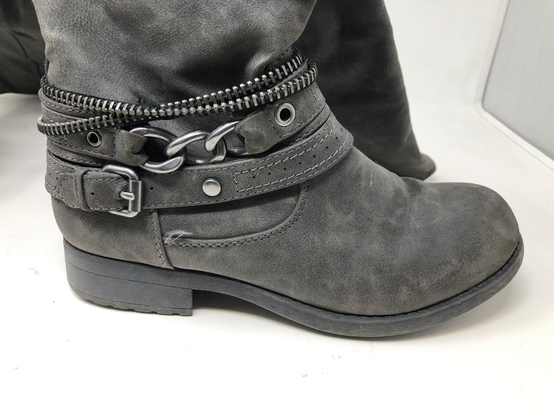 Justfab Xanthe Knee High Boots Size 7