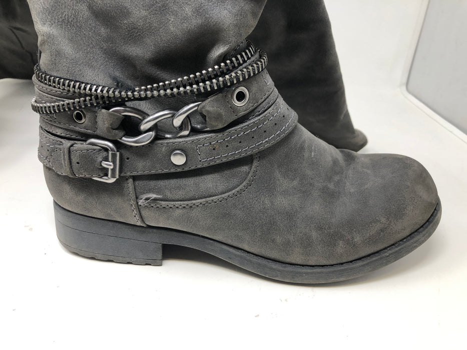 Justfab Xanthe Knee High Boots Size 7