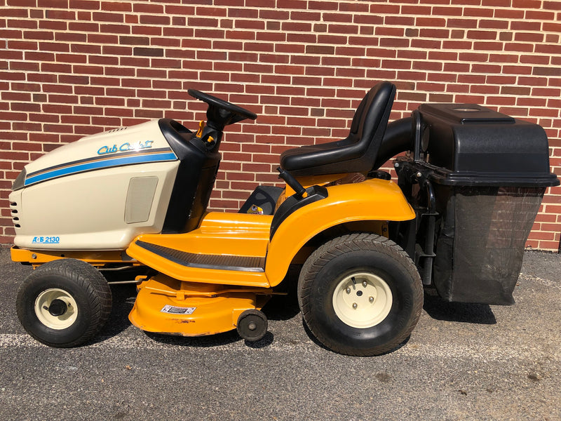 2130 Cub Cadet Riding Tractor + Twin Rear Bagger (Used)