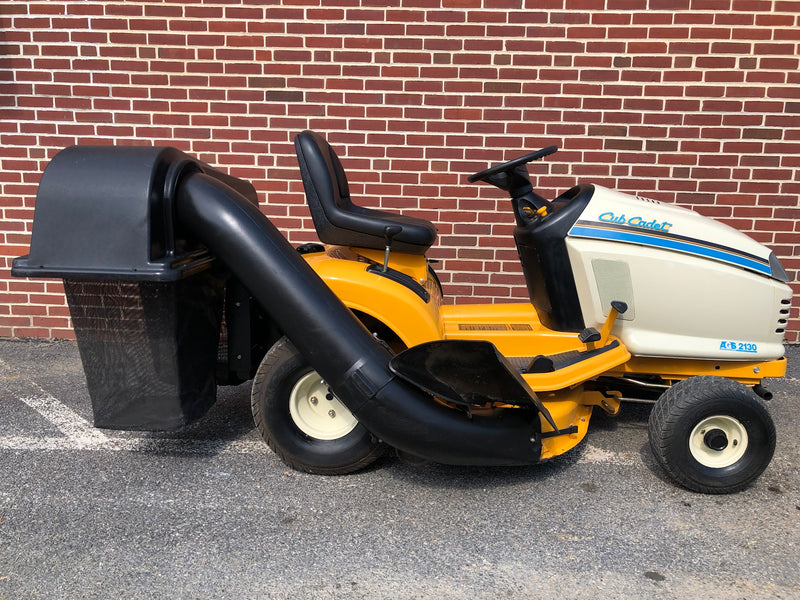 2130 Cub Cadet Riding Tractor + Twin Rear Bagger (Used)