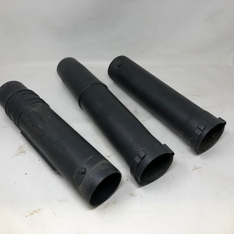 577078902 Husqvarna Grey Swivel Tube + Straight Gray Tube + Pipe End