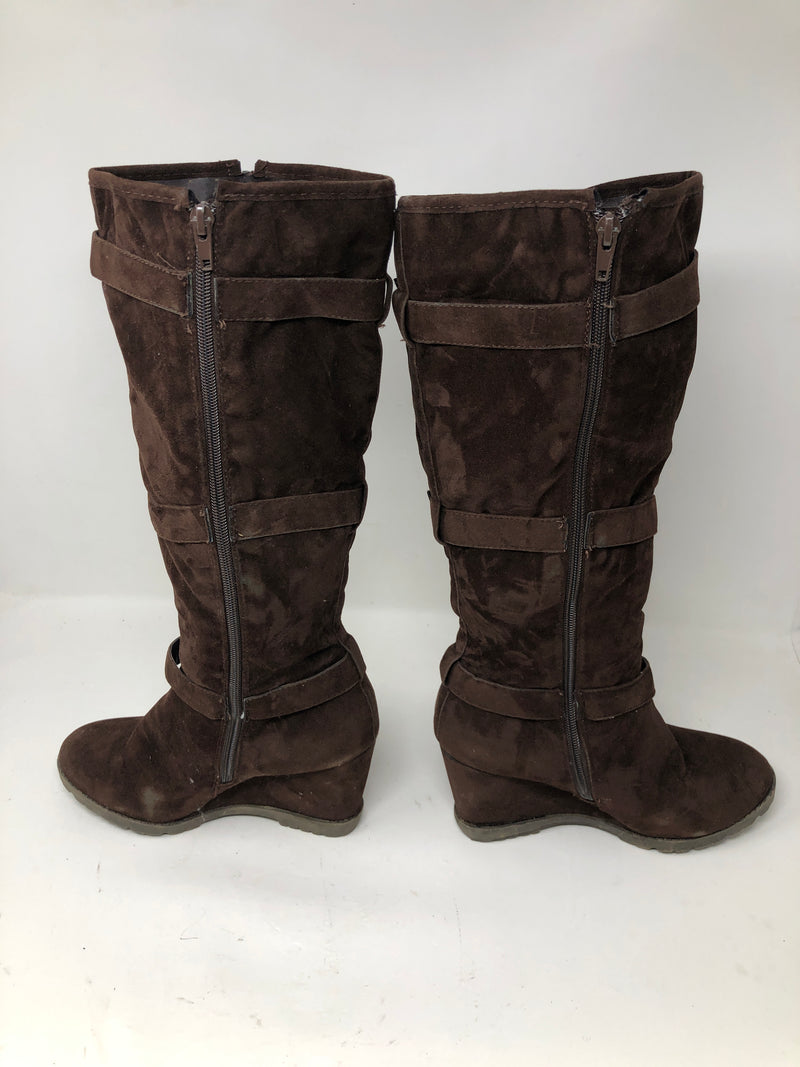 Bamboo Cortina-01 Women's Zip Up Boots Size 7