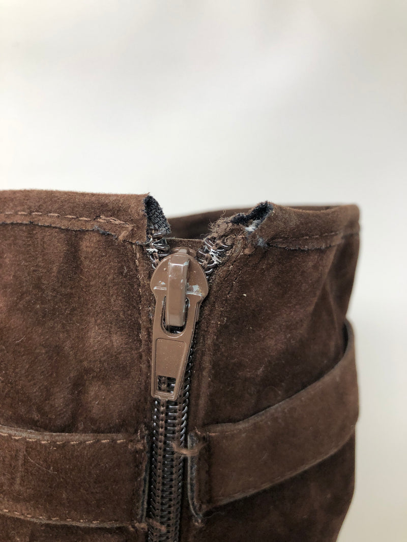 Bamboo Cortina-01 Women's Zip Up Boots Size 7