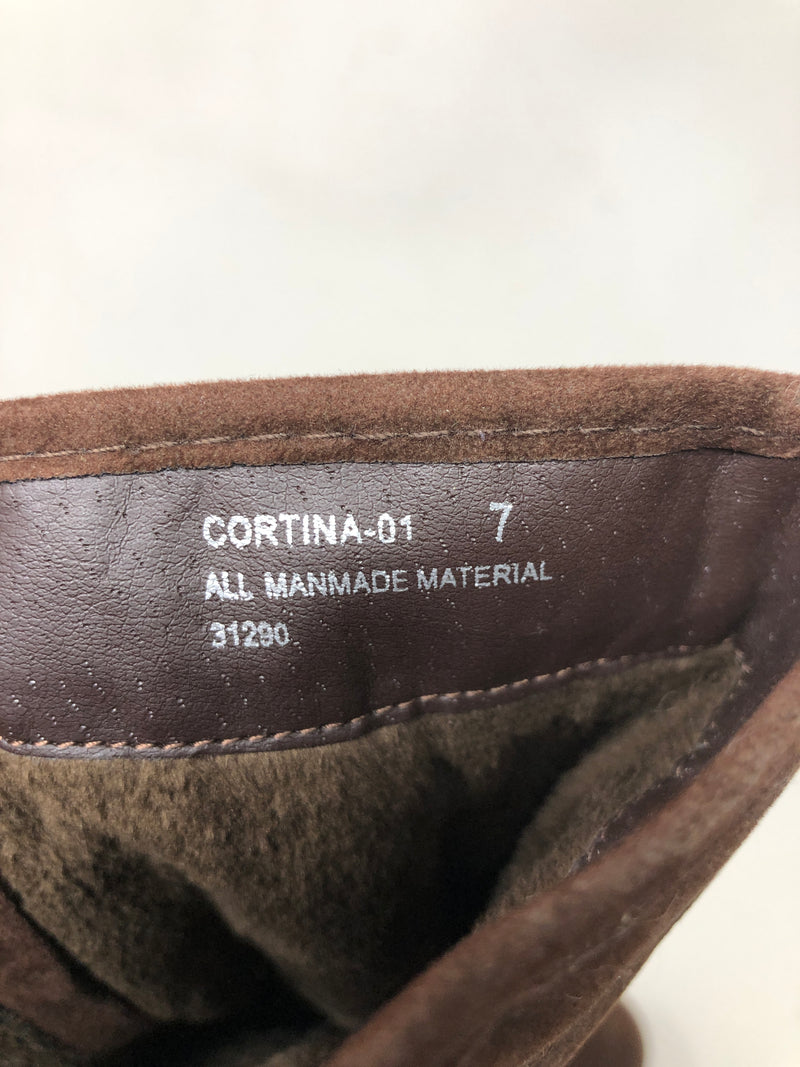 Bamboo Cortina-01 Women's Zip Up Boots Size 7