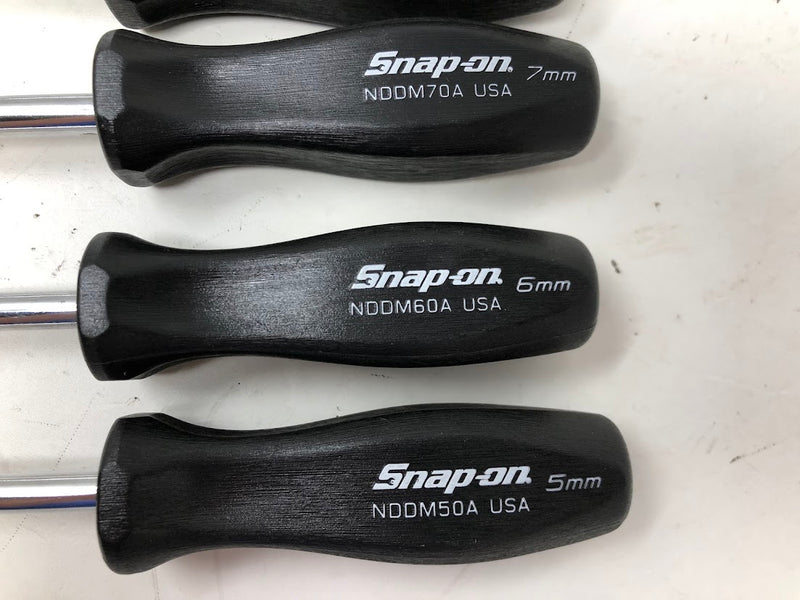 NDDM900A Snap-On Metric Nut Driver Set - 9pc - 5-13mm - 6pt