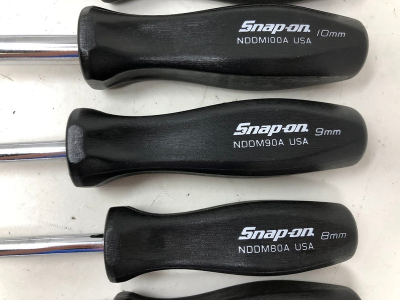 NDDM900A Snap-On Metric Nut Driver Set - 9pc - 5-13mm - 6pt