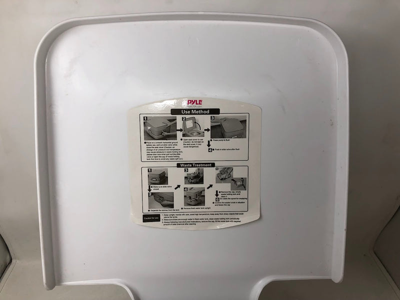 Giantex Portable Toilet - 5.3 Gallon - RV, Camping, Boating